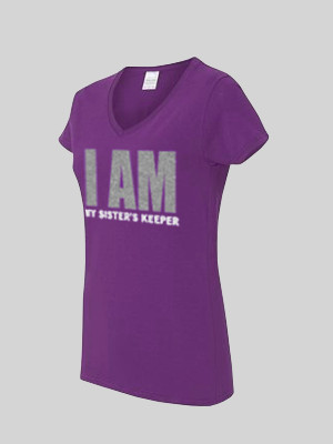 Tshirt – The I AM Series (Sisters Keeper – Bling)